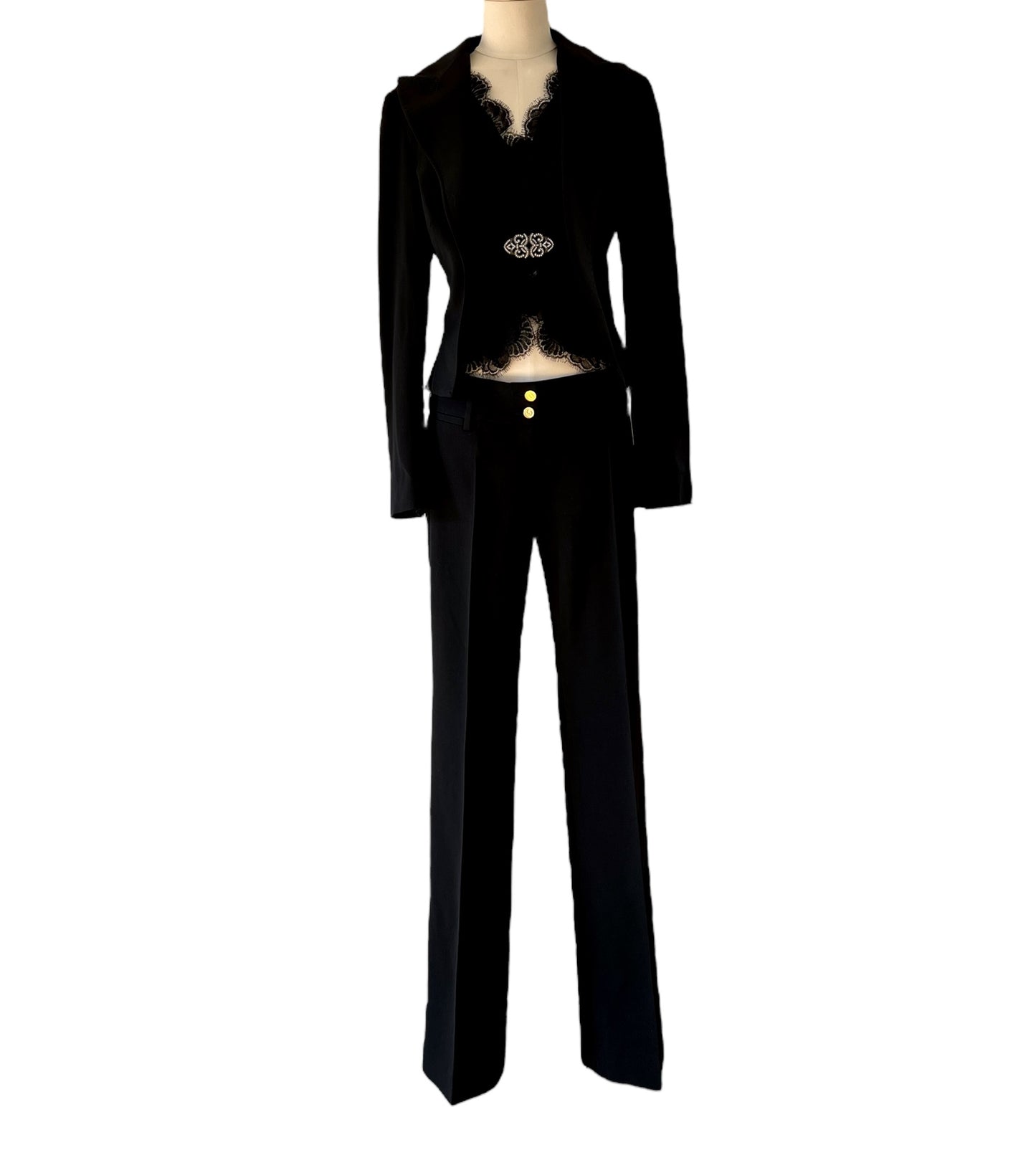 Dolce&Gabbana giacca e pantaloni neri