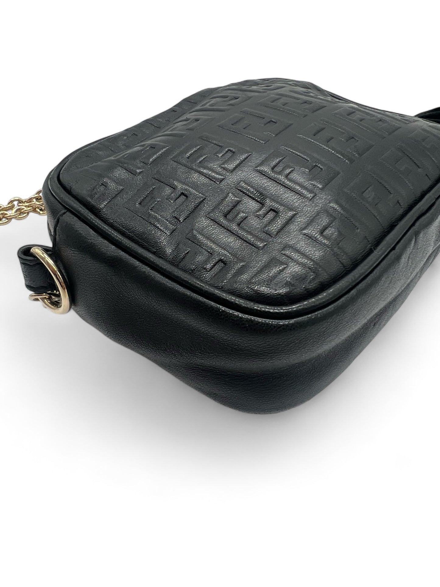 Fendi black mini shoulder bag