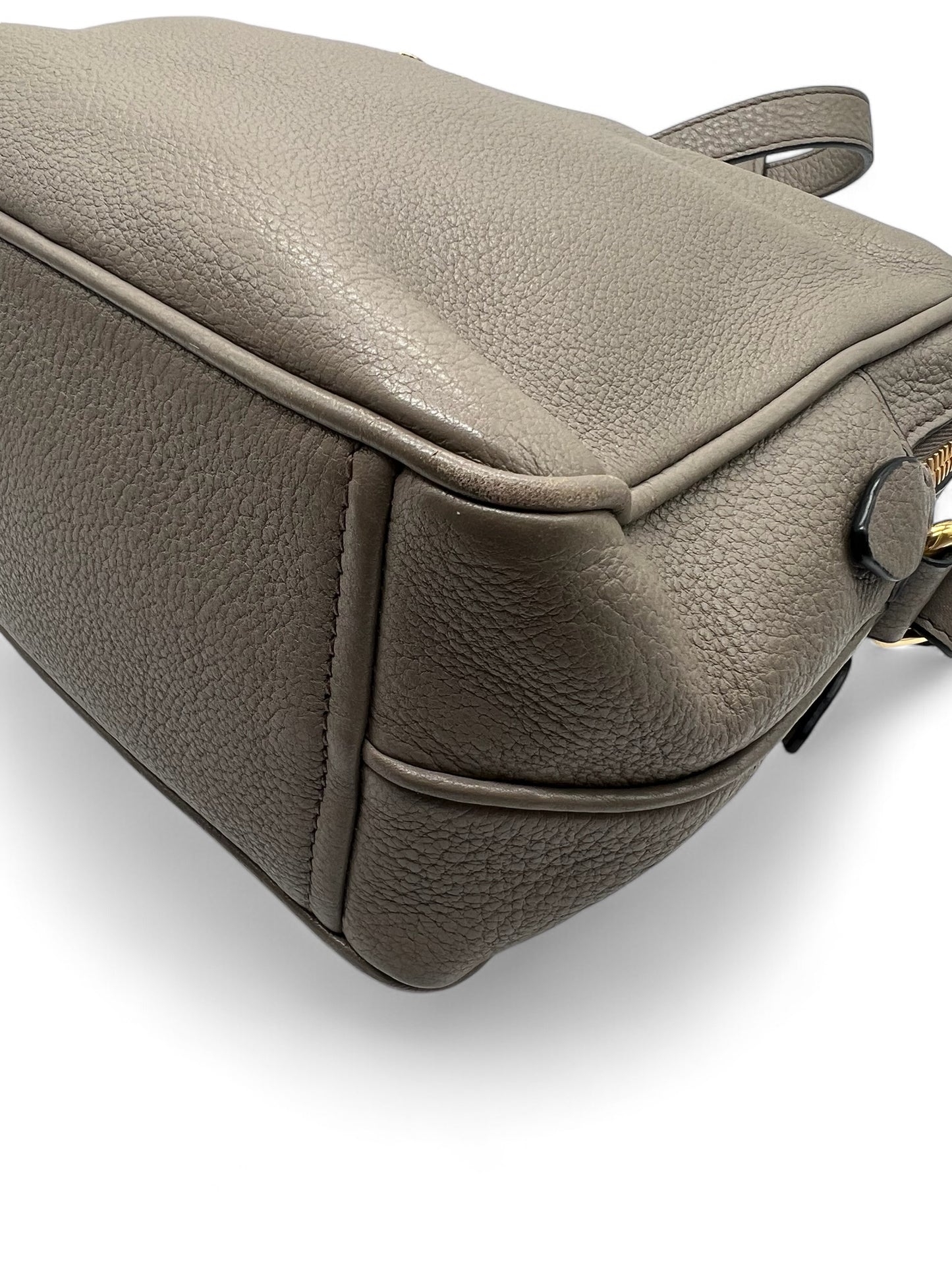 Prada Phoenix grey leather crossbody bag