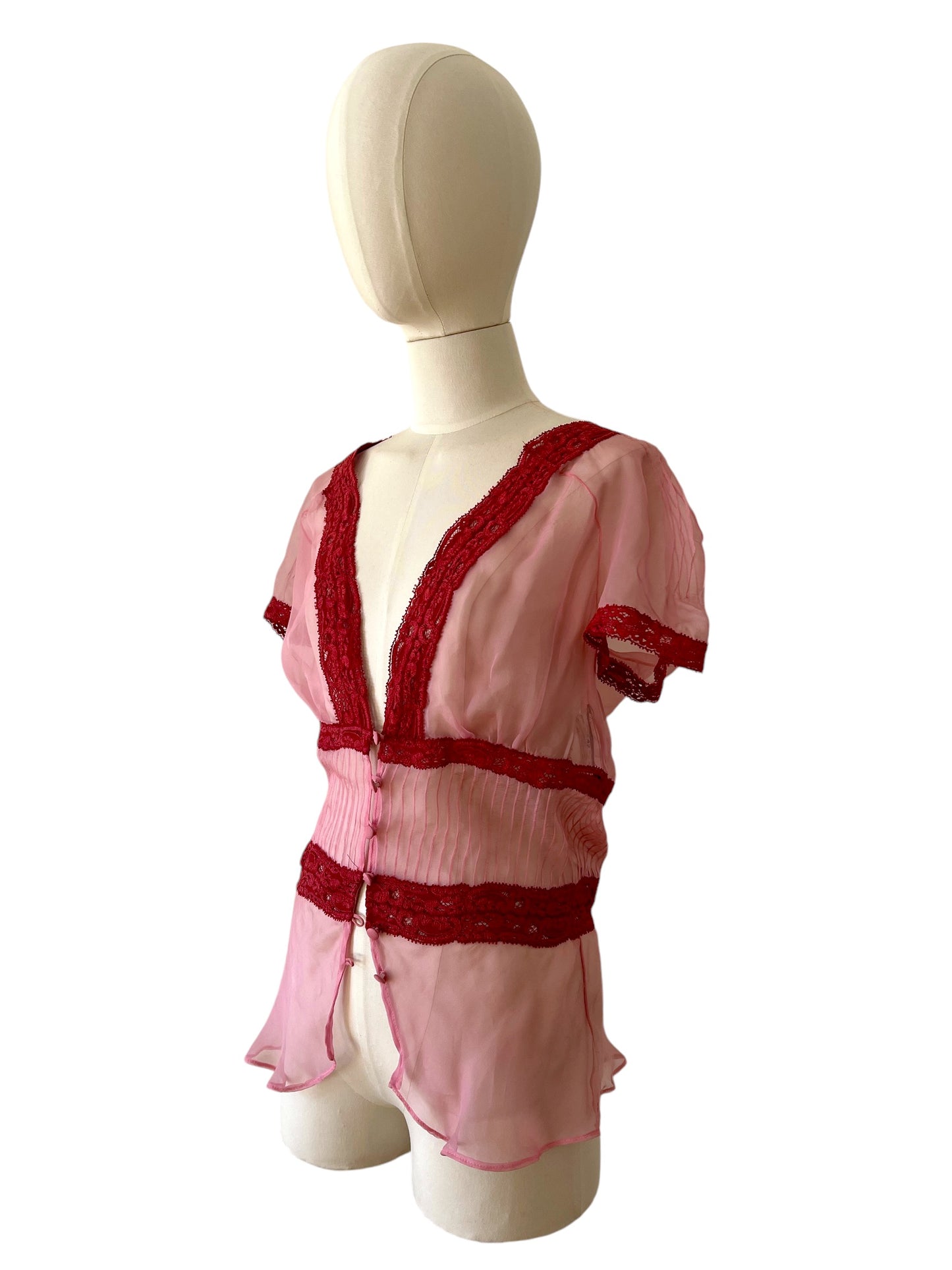Dolce&Gabbana pink silk shirt