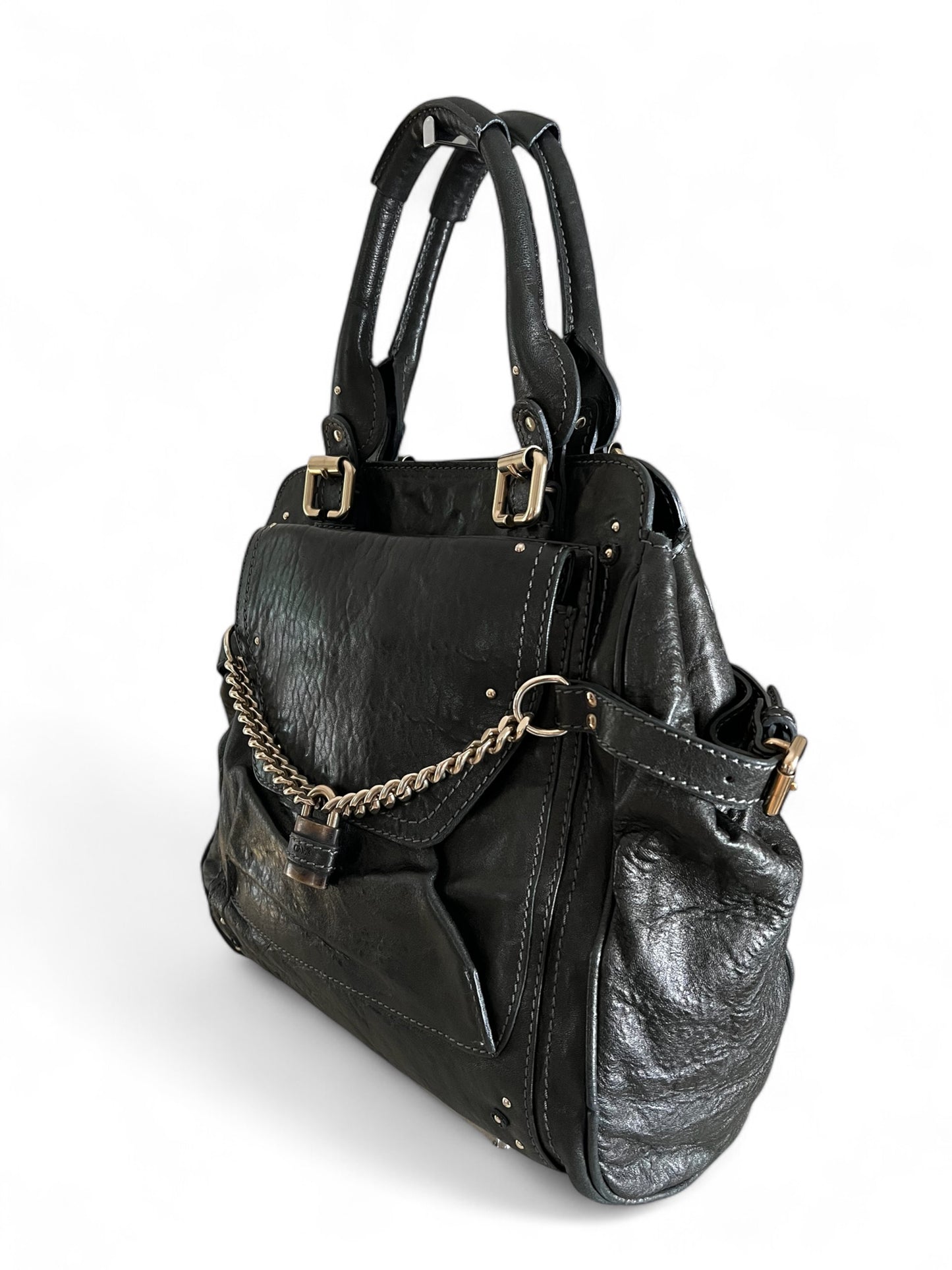 Chloé black Paddington shoulder bag