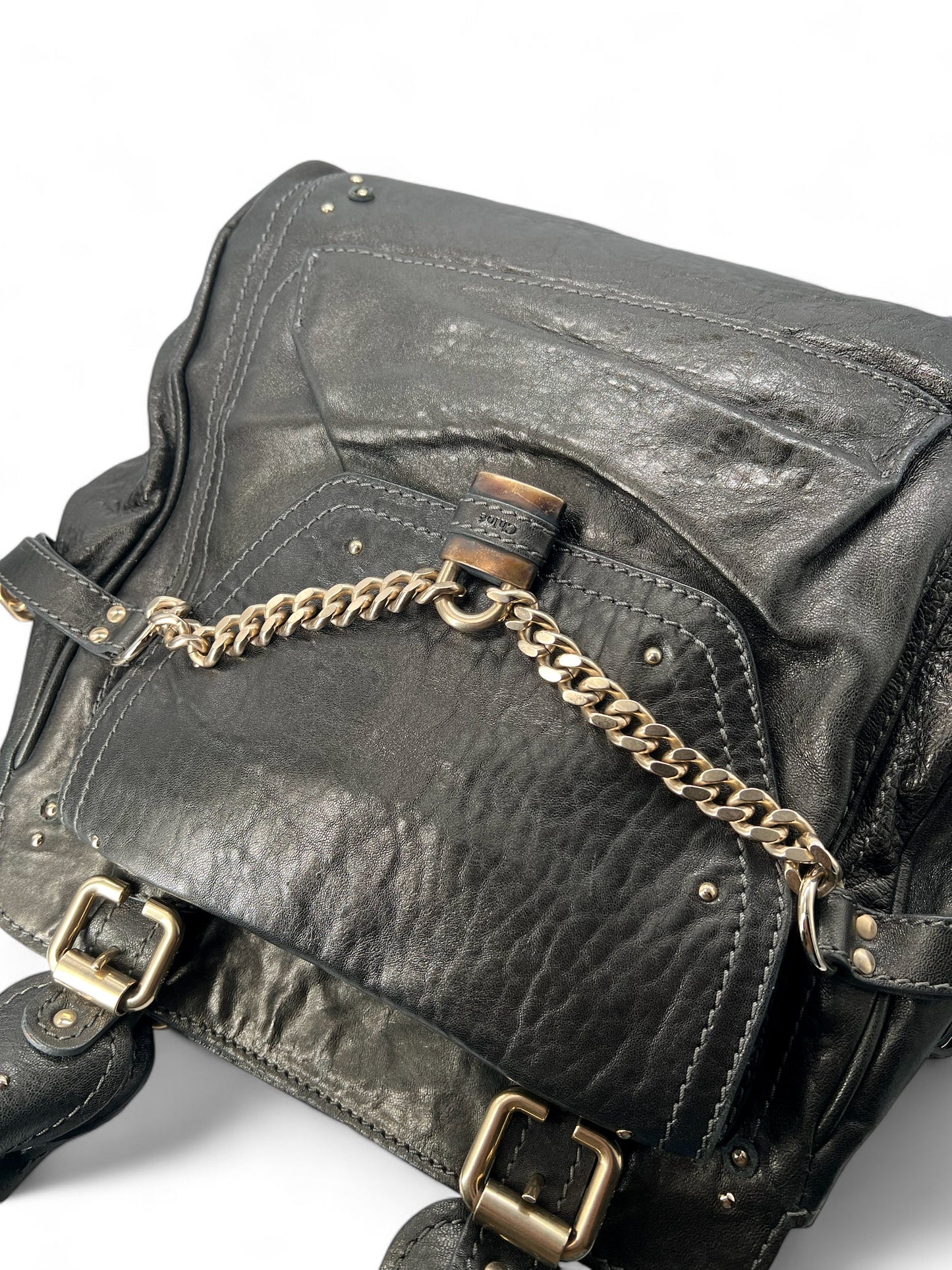 Chloé black Paddington shoulder bag