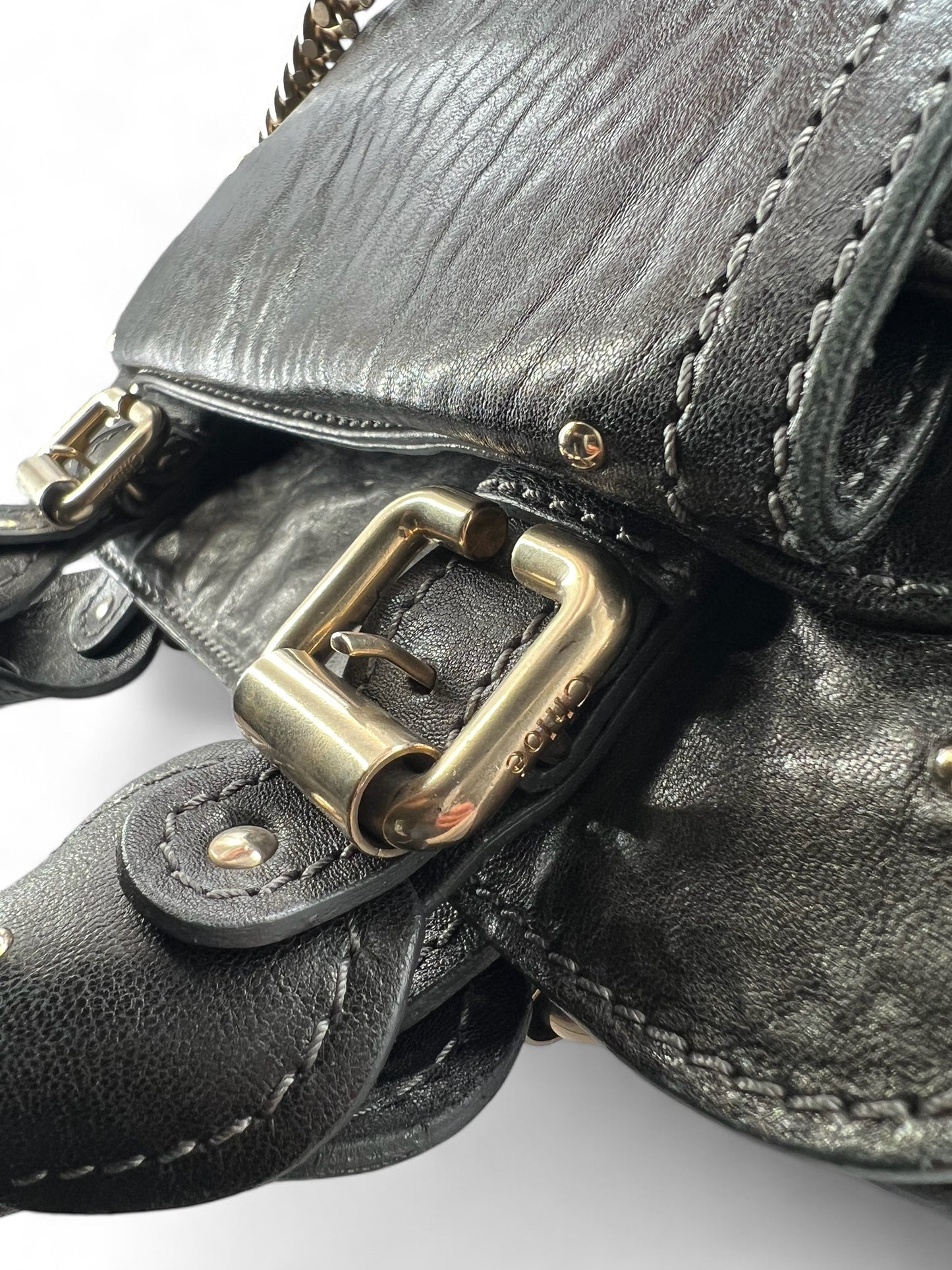 Chloé black Paddington shoulder bag