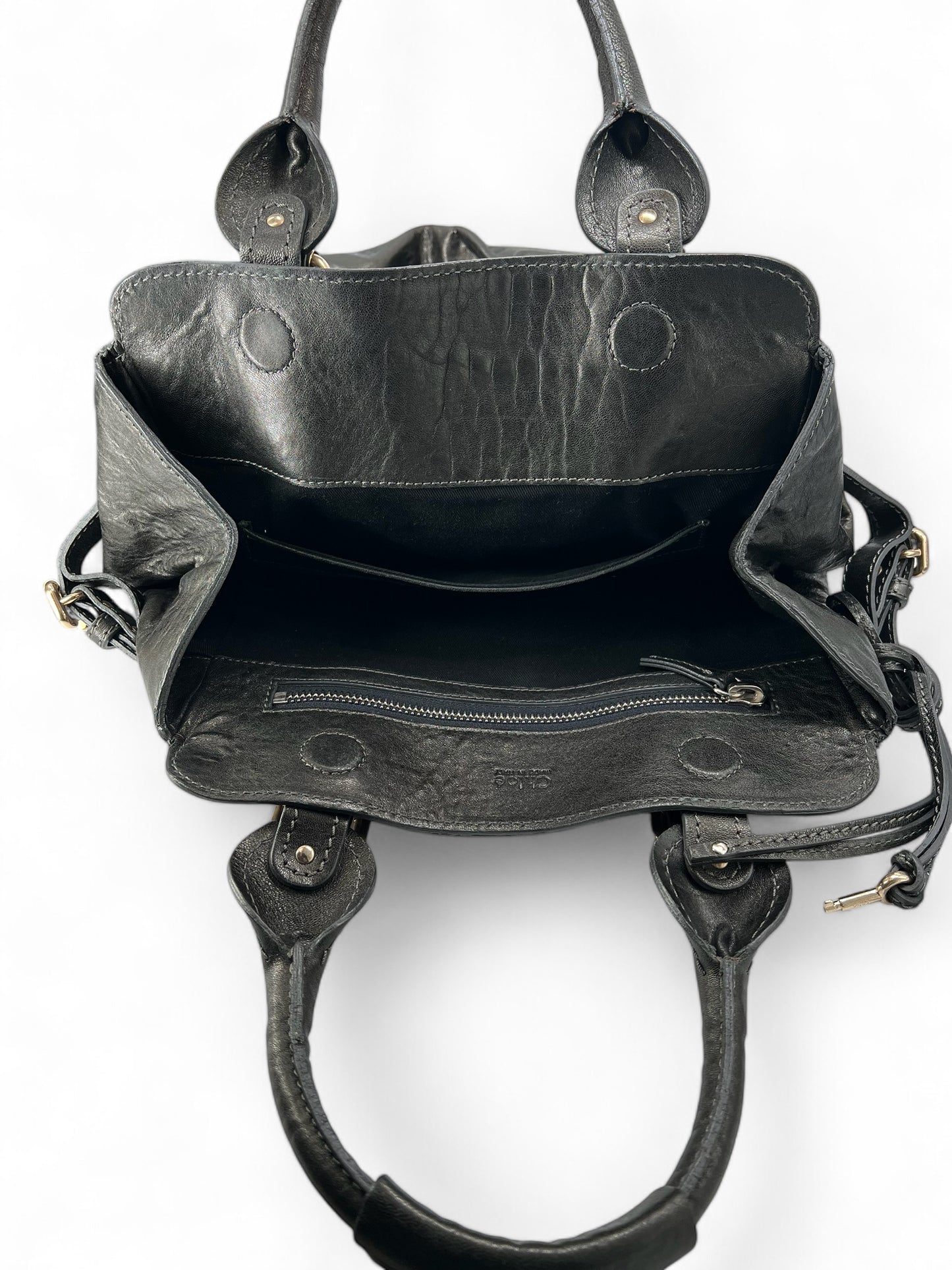 Chloé black Paddington shoulder bag