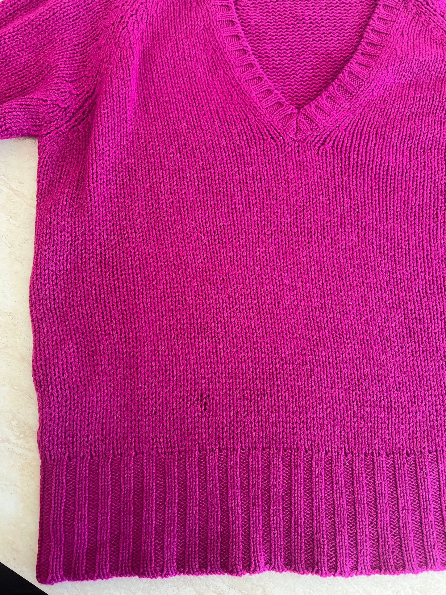 Prada cashmere V neckline pullover