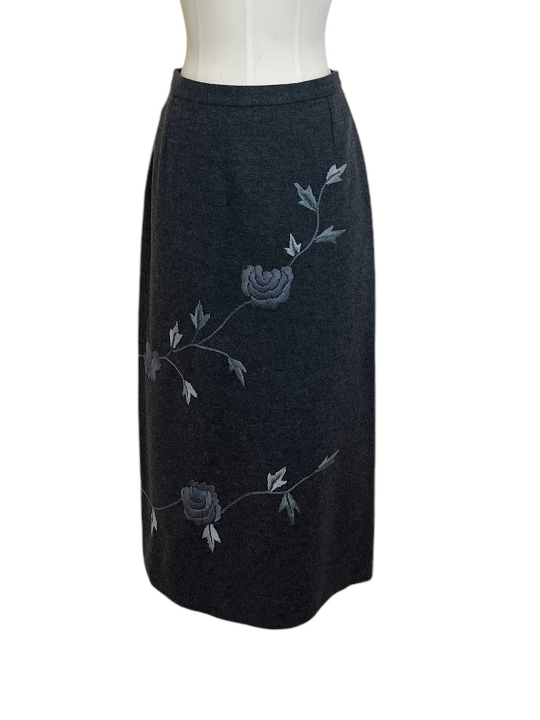 Dolce&Gabbana wool embrioiderd skirt