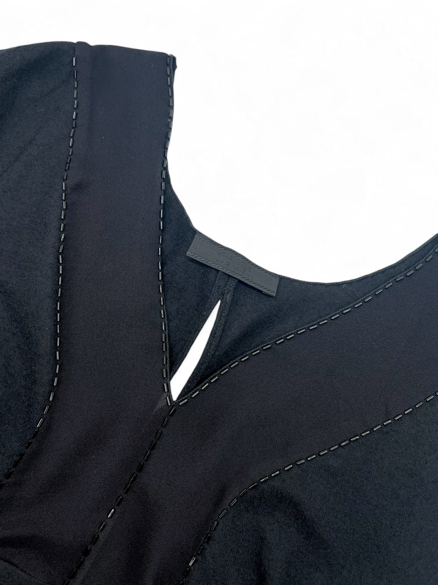 Prada black wool set