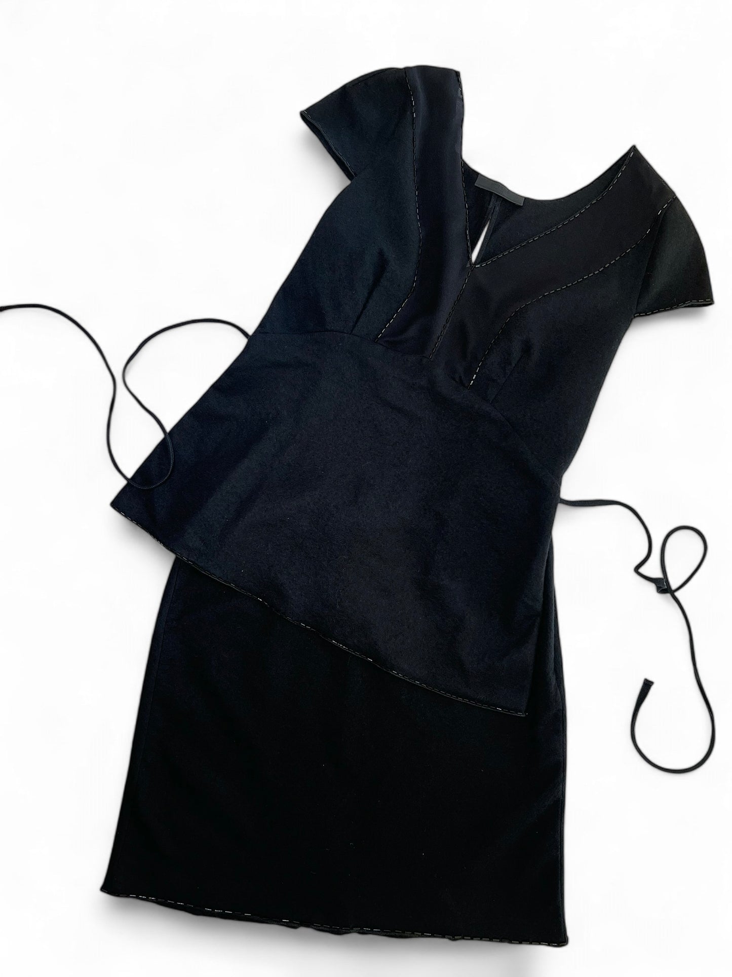 Prada black wool set