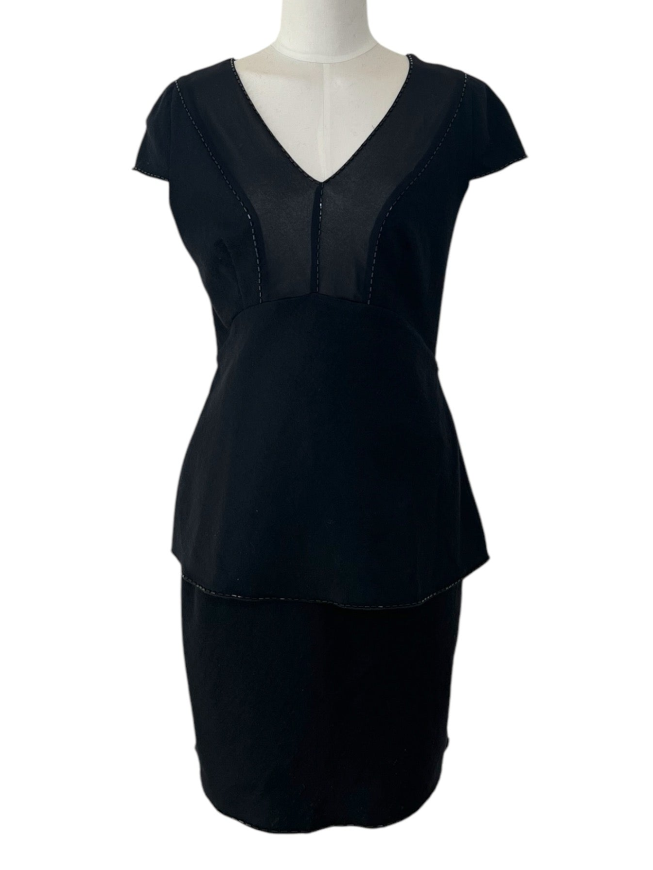 Prada black wool set