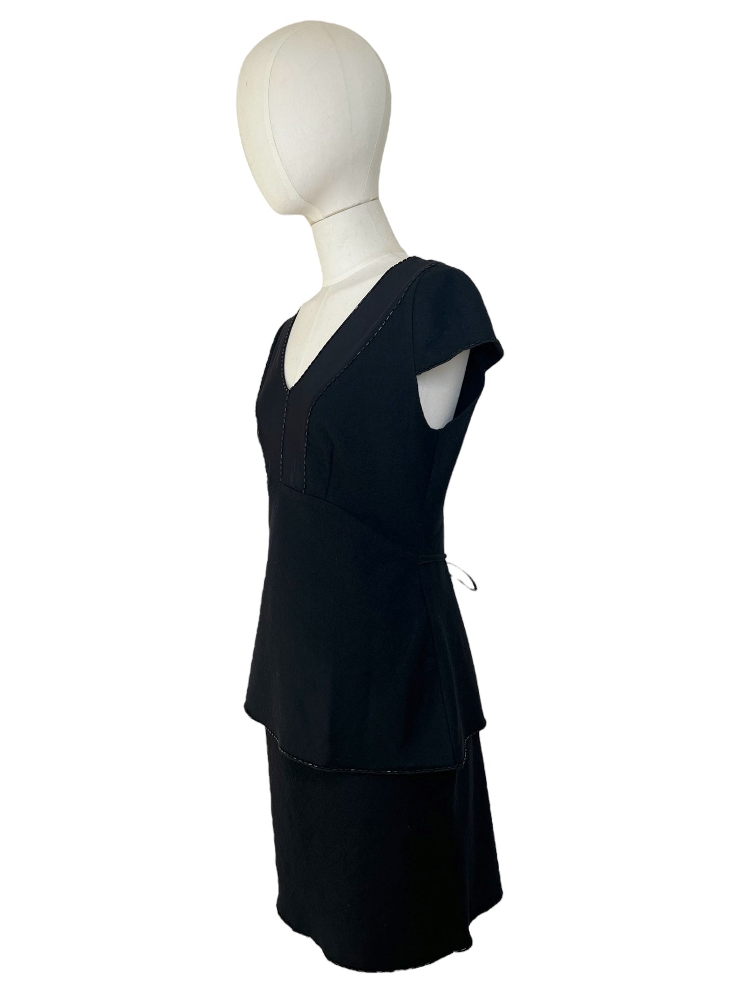 Prada black wool set
