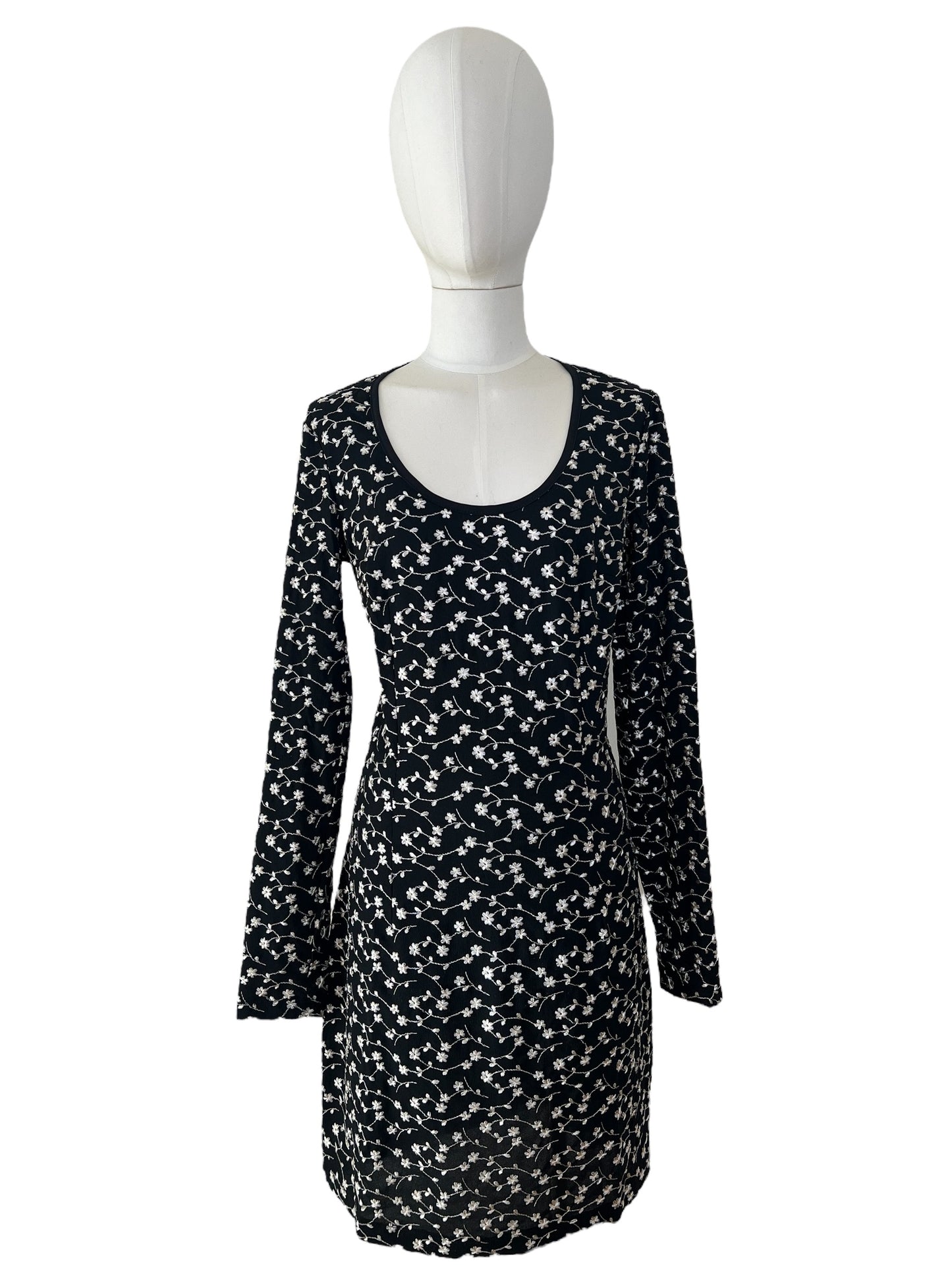 Dolce&Gabbana black flower dress