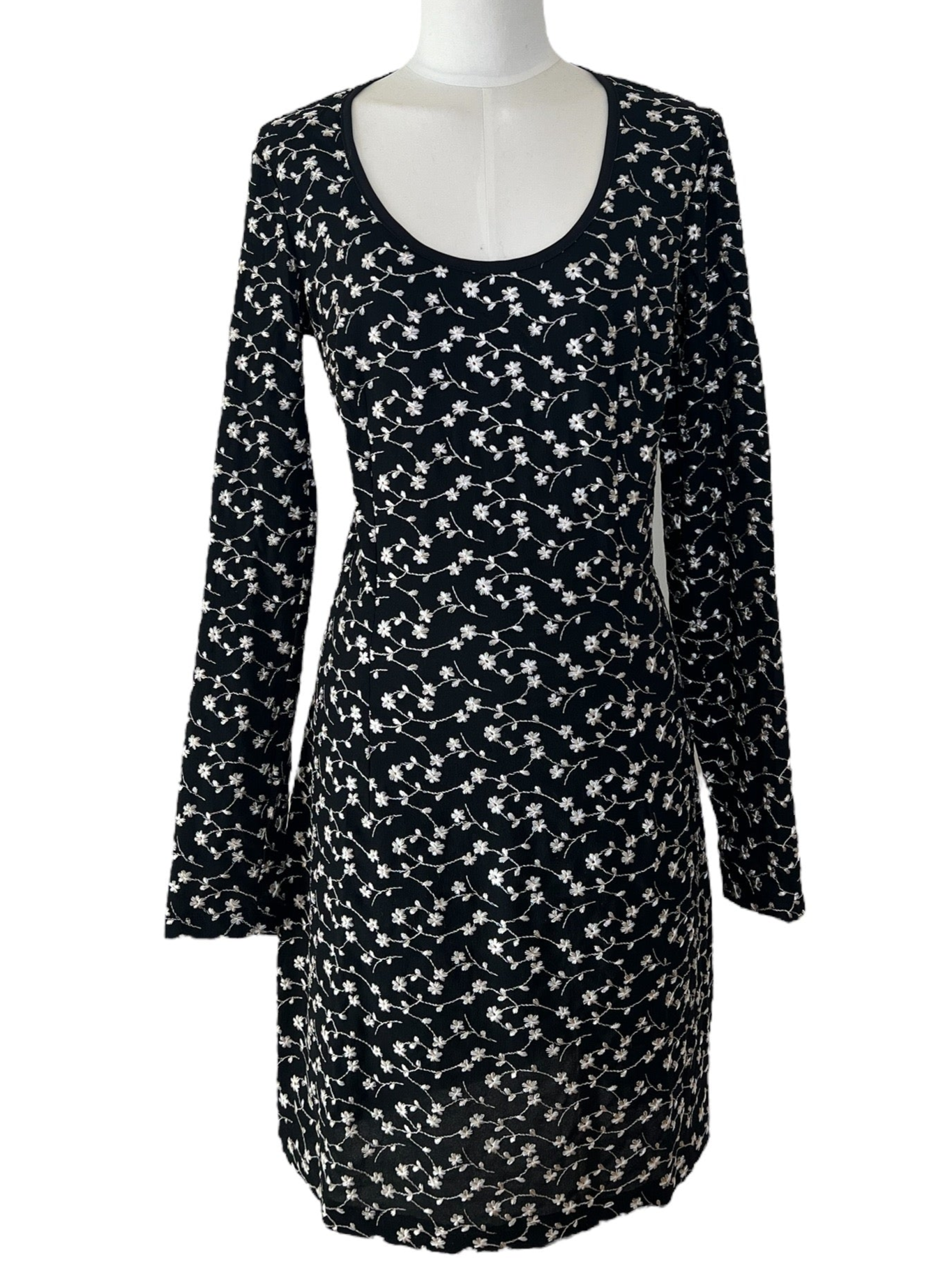 Dolce&Gabbana black flower dress