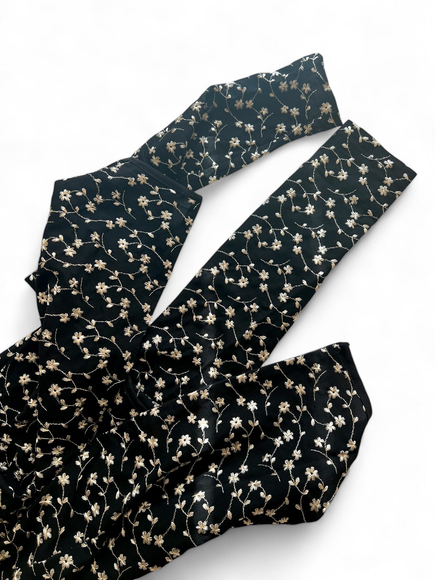 Dolce&Gabbana black flower dress