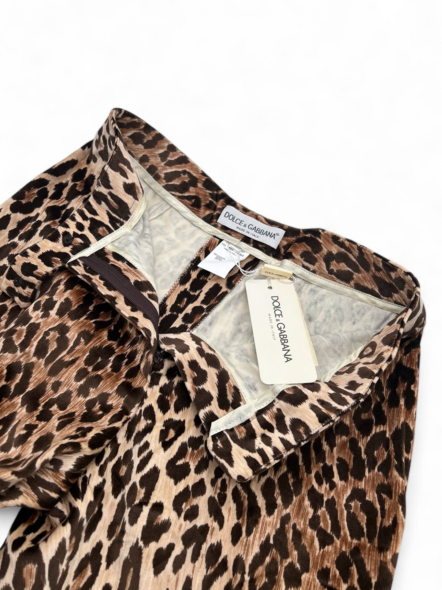 Dolce&Gabbana printed leopard pants
