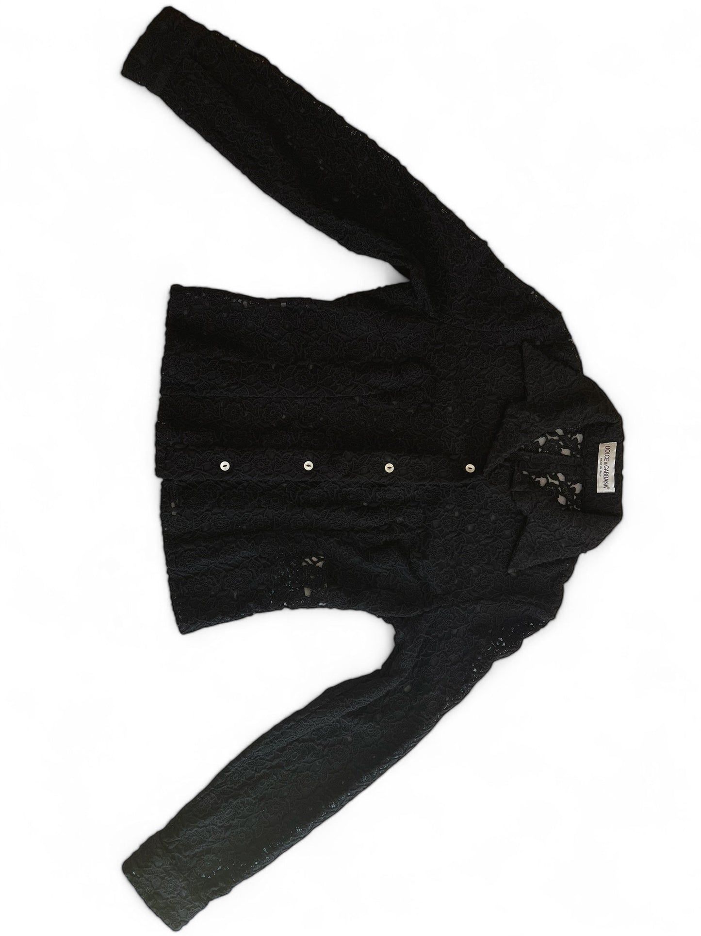 Dolce&Gabbana black lace jacket