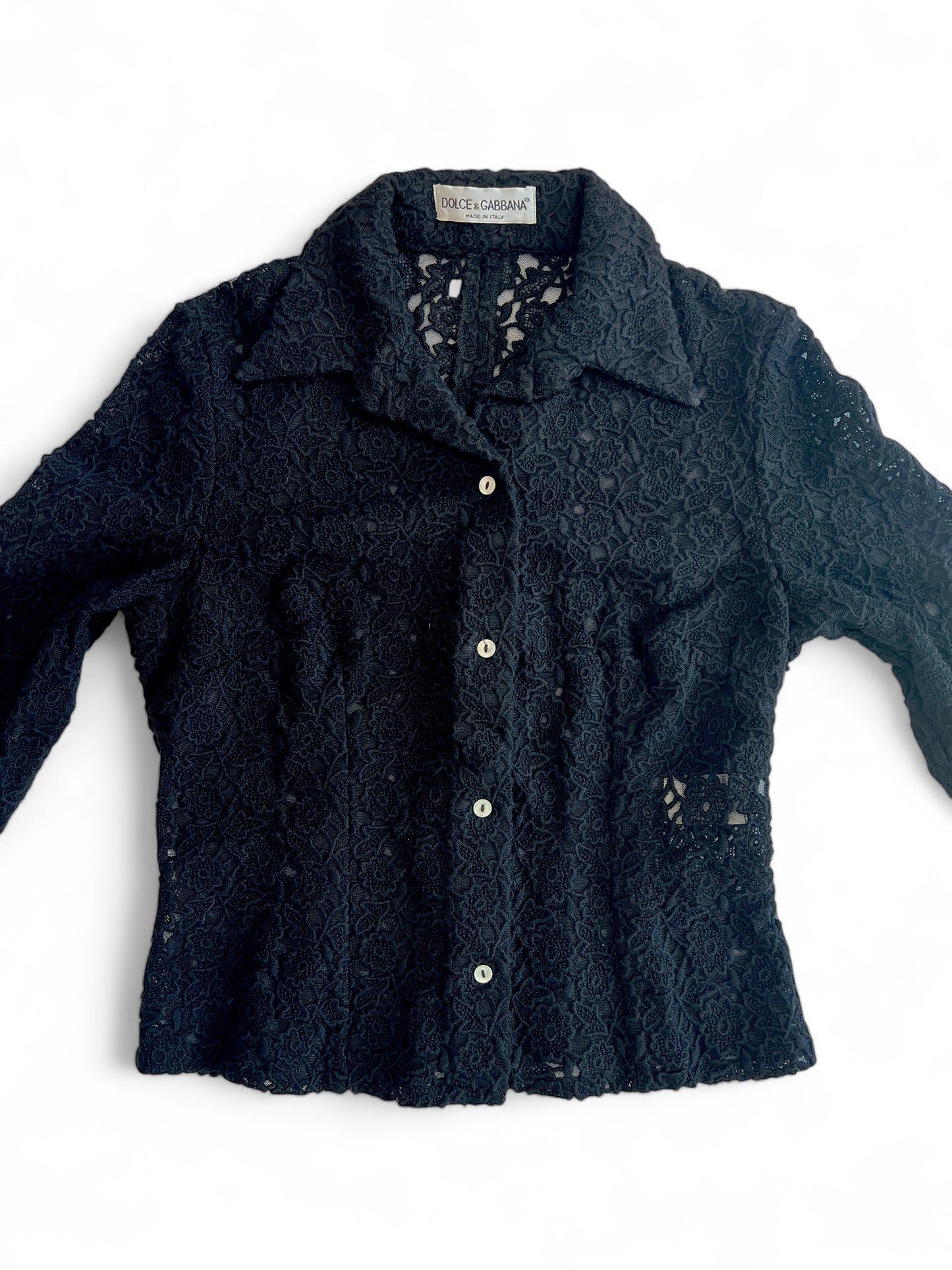 Dolce&Gabbana black lace jacket