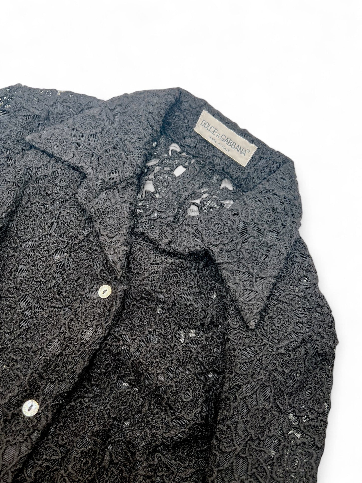 Dolce&Gabbana black lace jacket