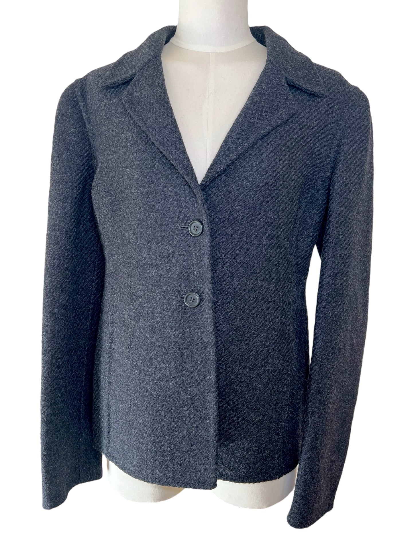 Prada grey wool jacket
