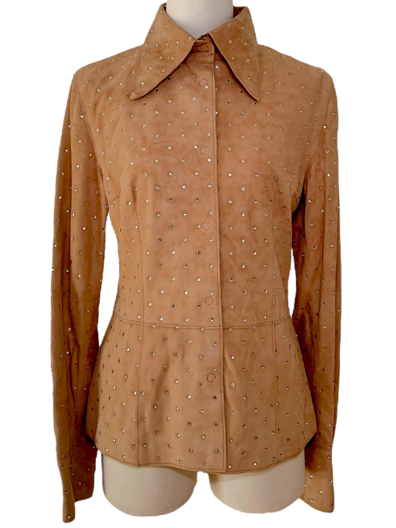 Dolce&Gabbana brown leather jacket