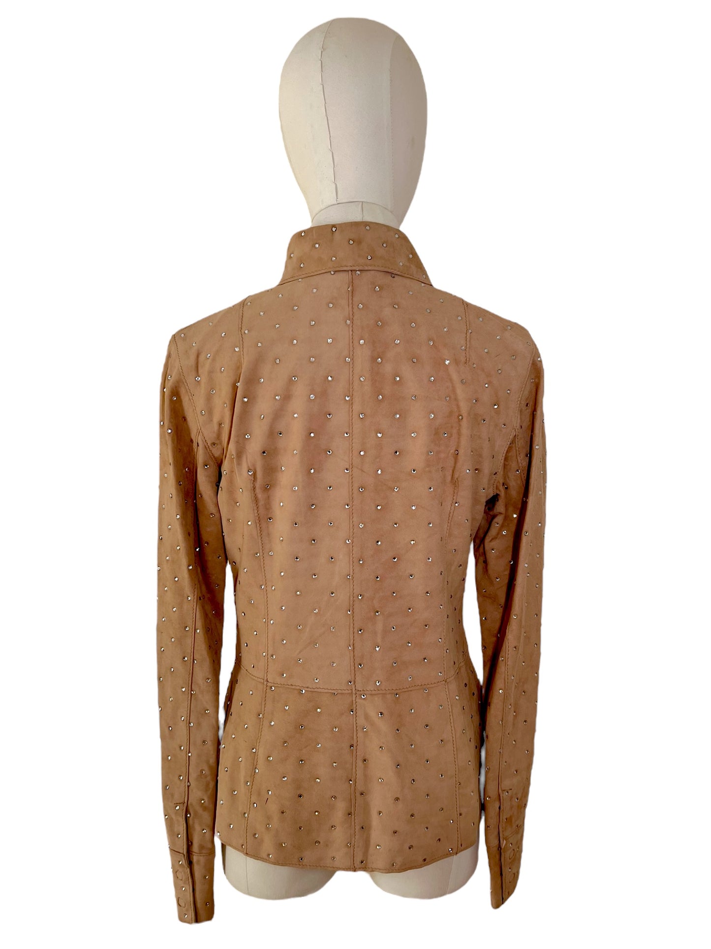 Dolce&Gabbana brown leather jacket