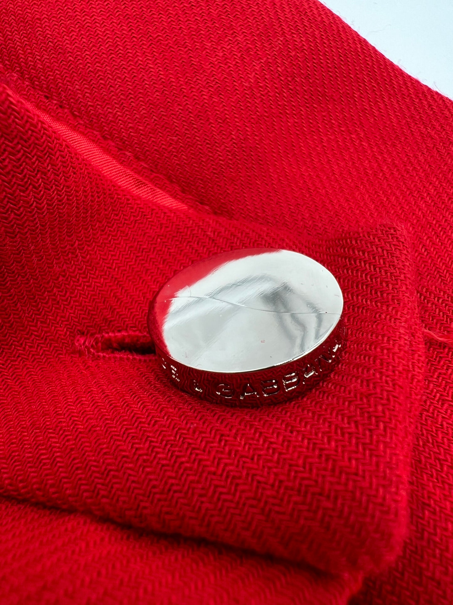Dolce & Gabbana full set in red wool