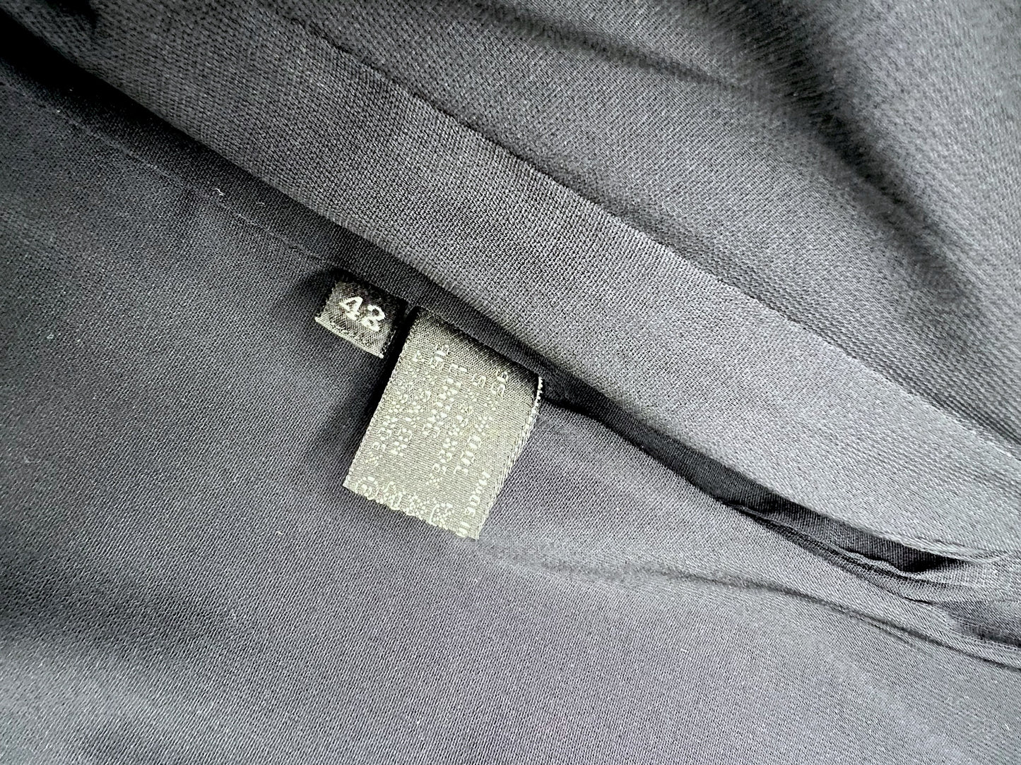 Prada black wool set jacket and pants