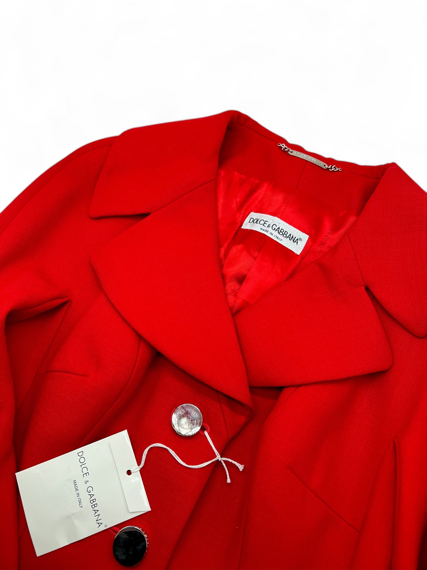 Dolce & Gabbana full set in red wool