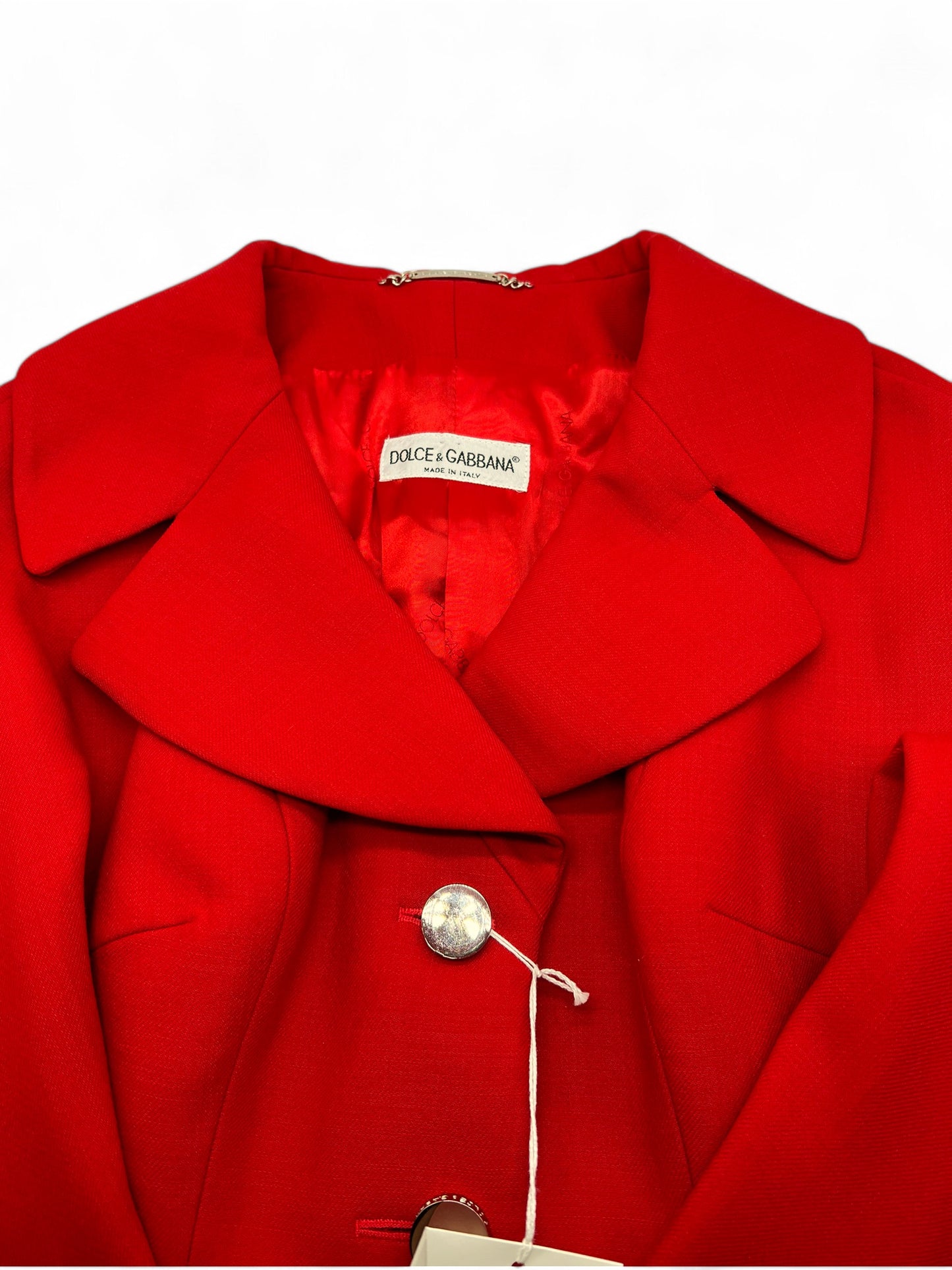 Dolce & Gabbana full set in red wool