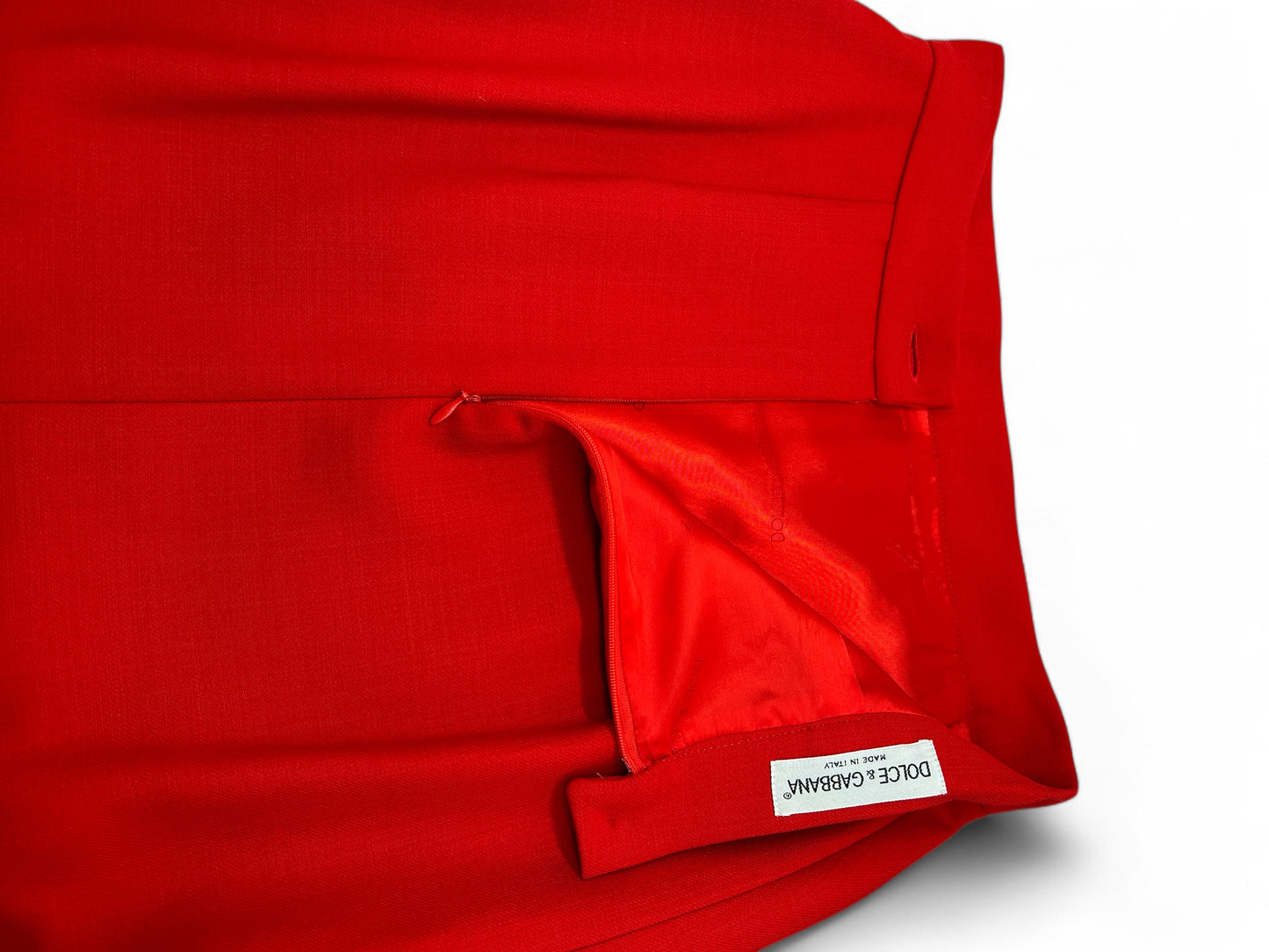Dolce & Gabbana full set in red wool