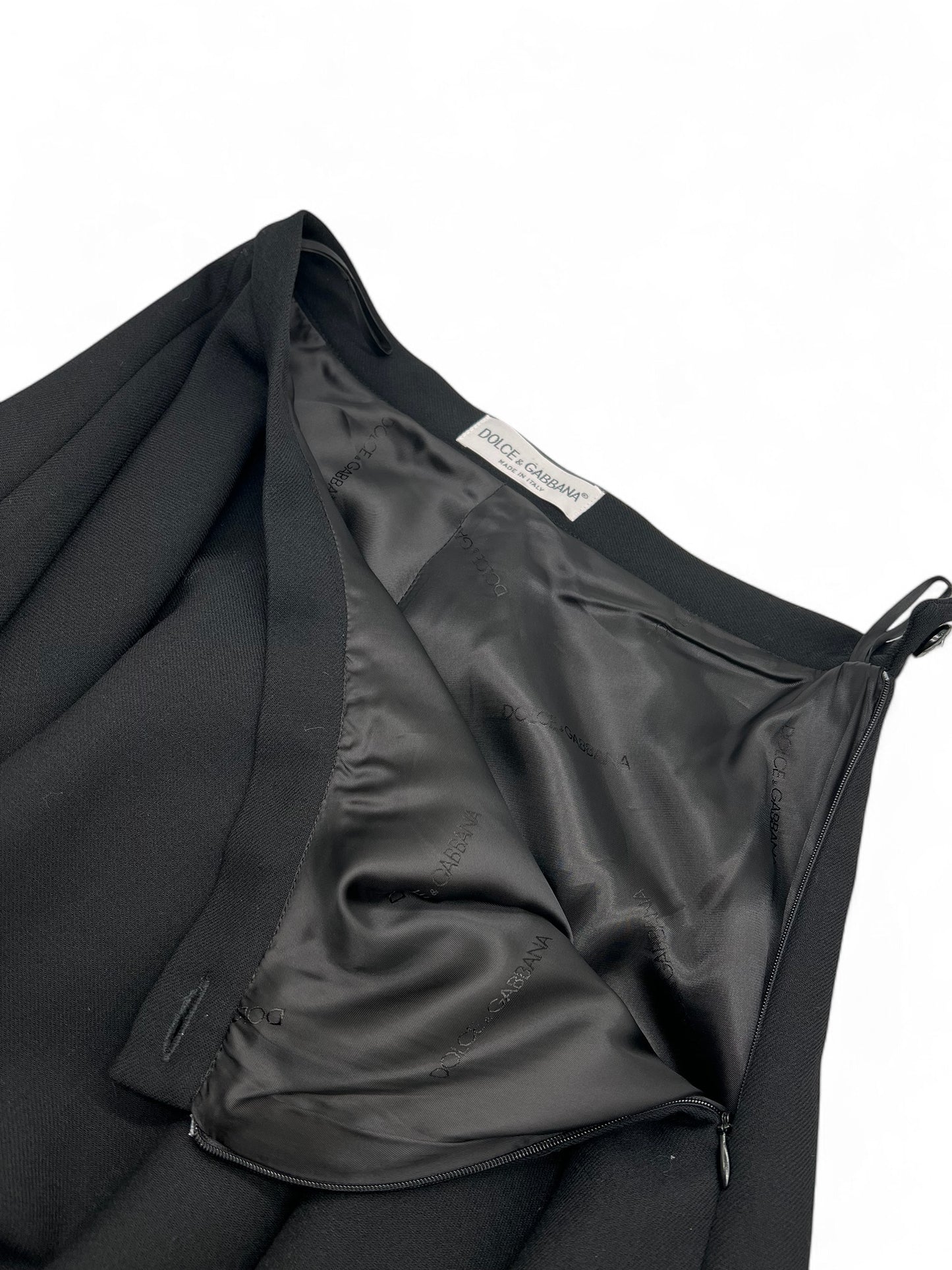 Dolce&Gabbana black wool set