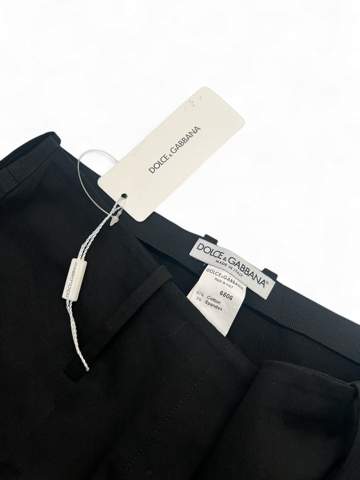 Dolce&Gabbana 90's black pants