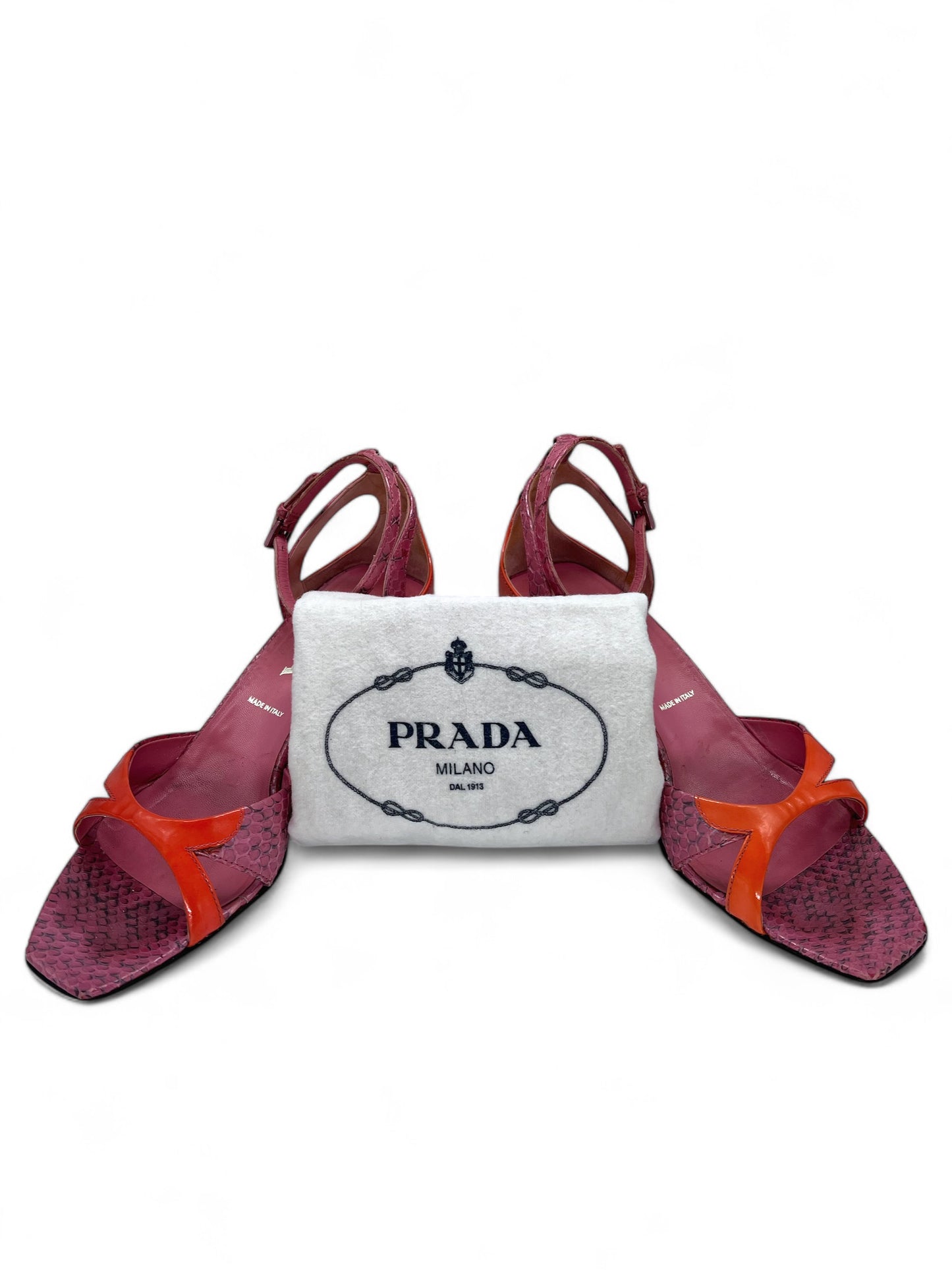 Prada pink sandals