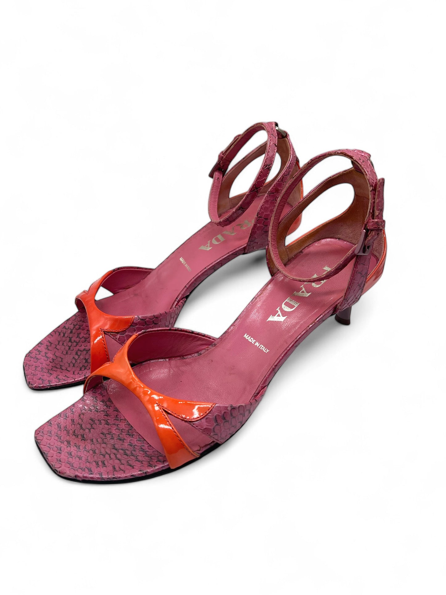 Prada pink sandals