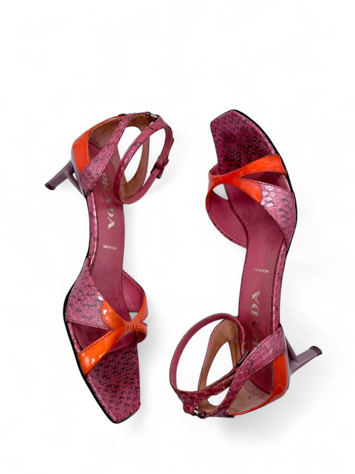 Prada pink sandals