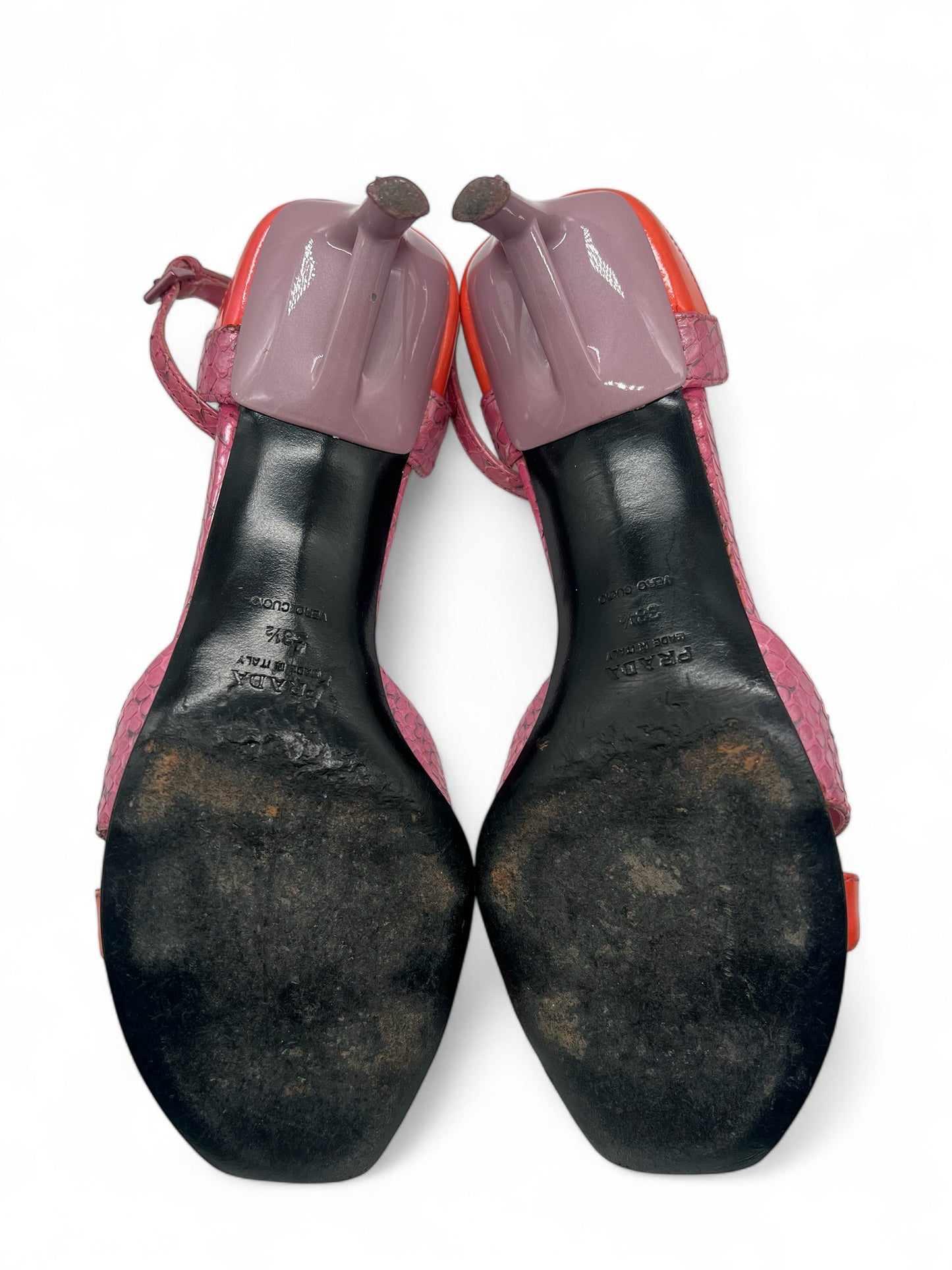 Prada pink sandals