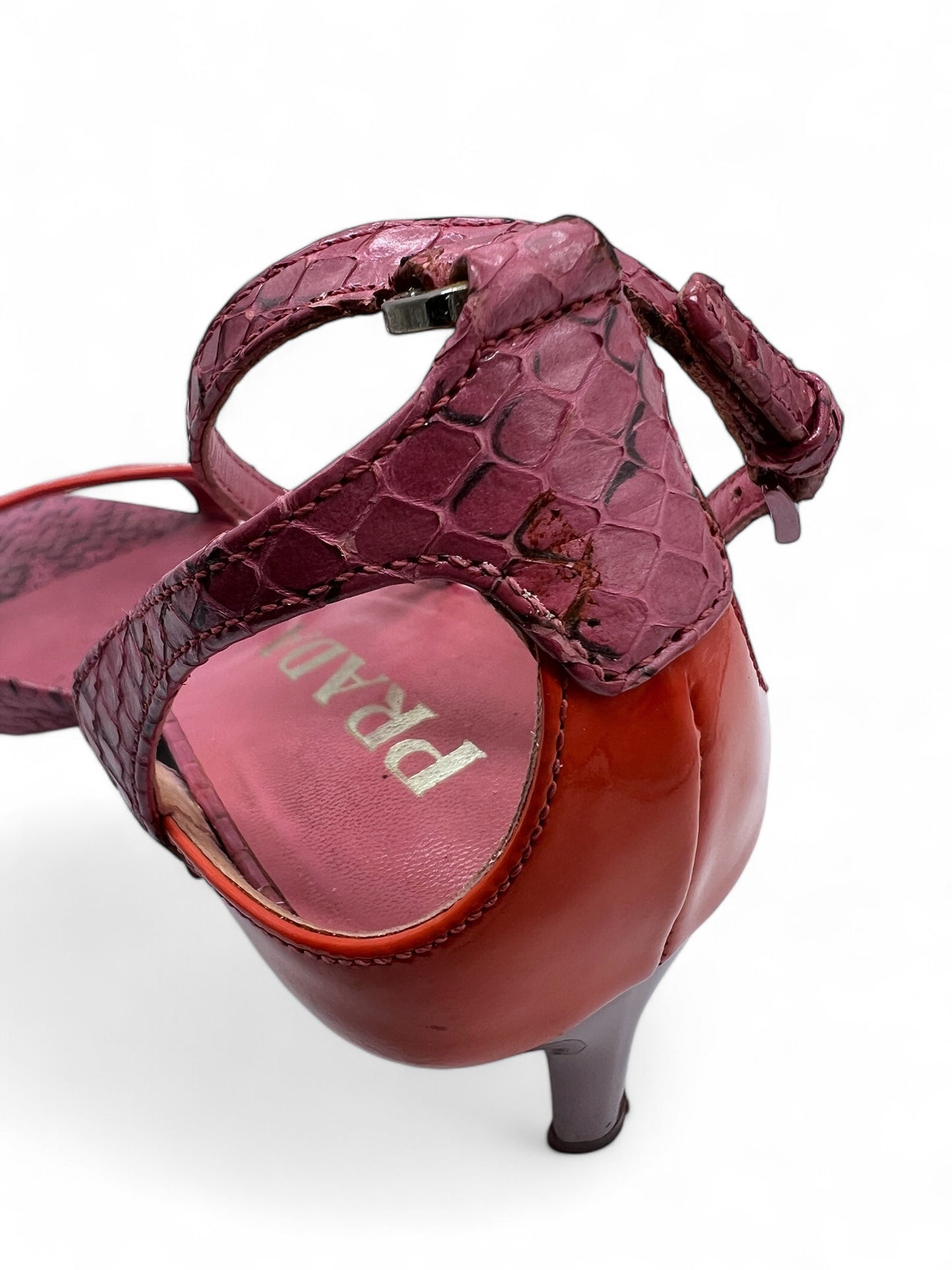 Prada pink sandals