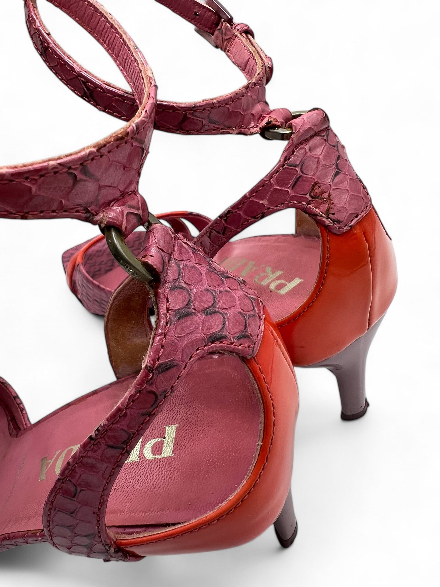 Prada pink sandals