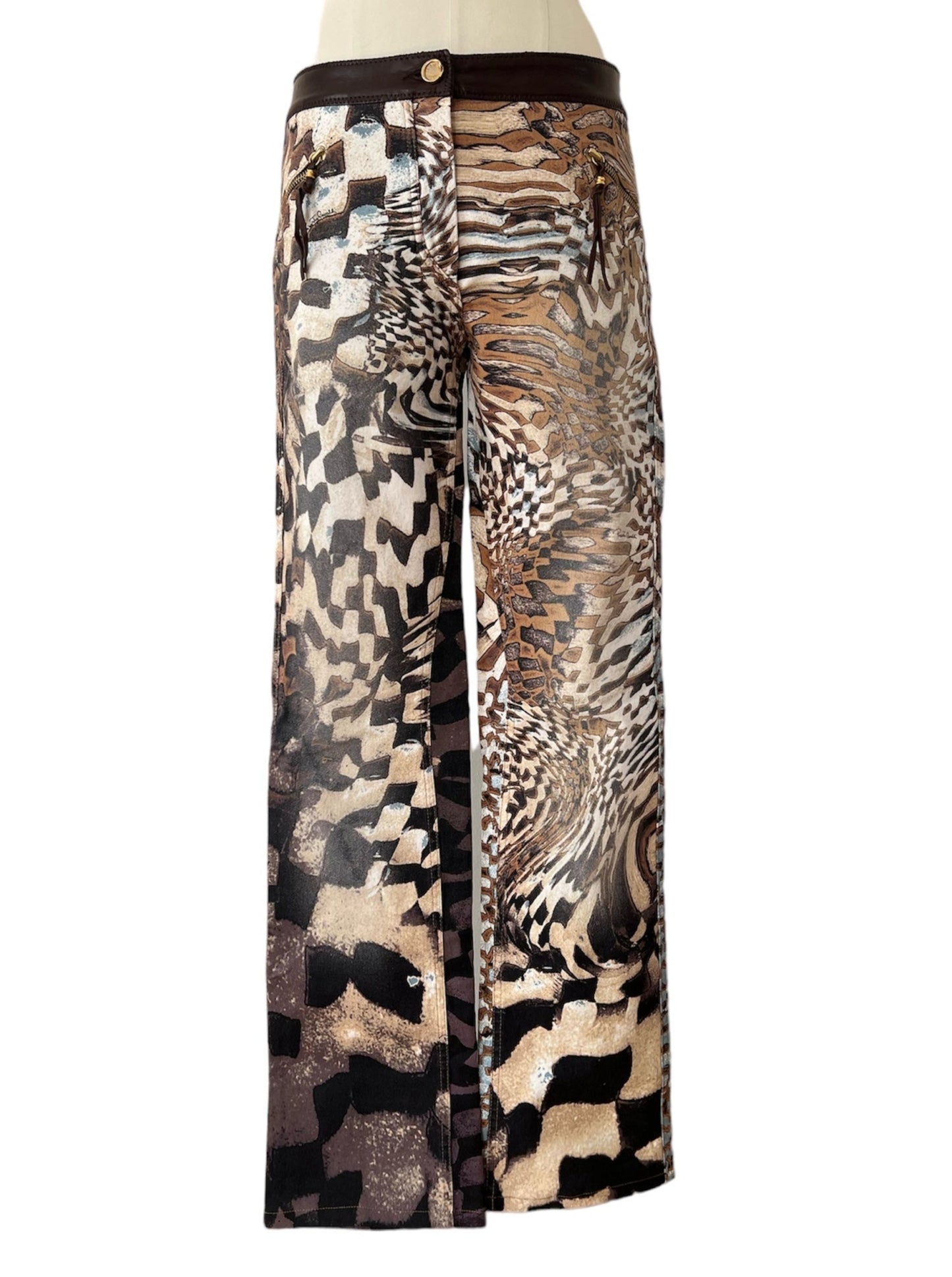 Roberto Cavalli pantalone dritto stampato