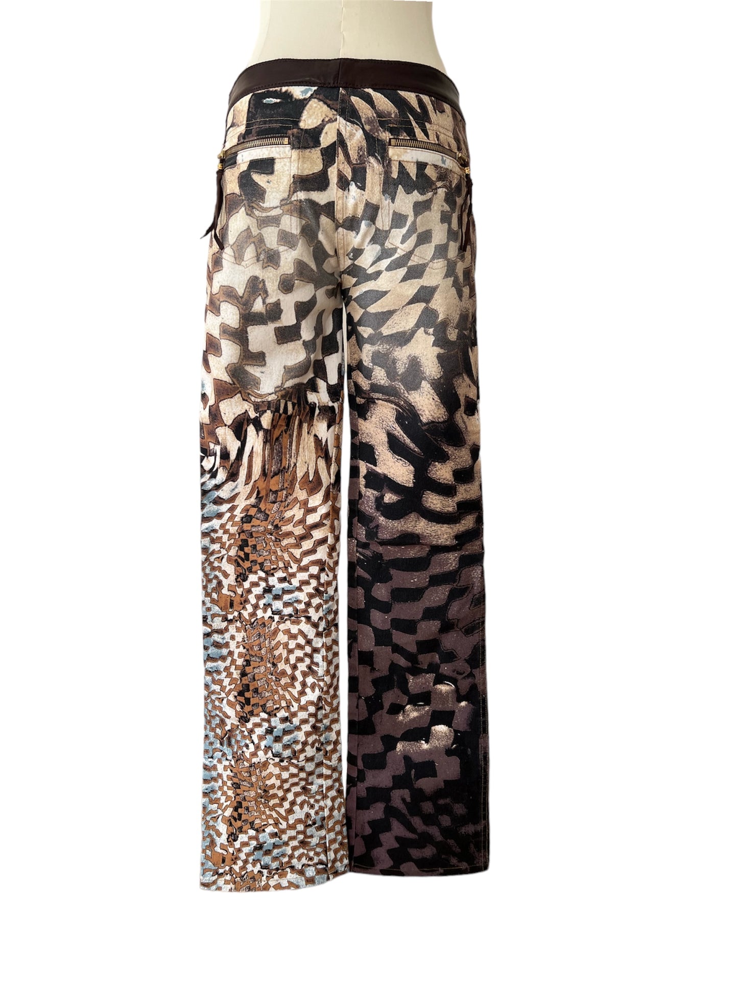 Roberto Cavalli pantalone dritto stampato