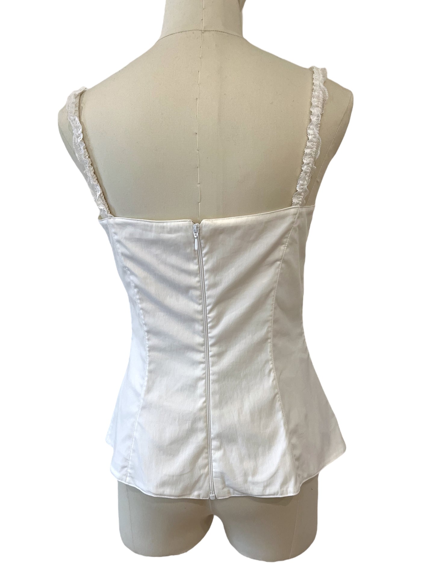 Dolce&Gabbana corsetto bianco