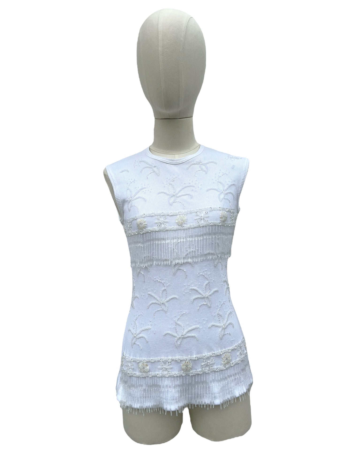 Dolce & Gabbana embroidered tank top