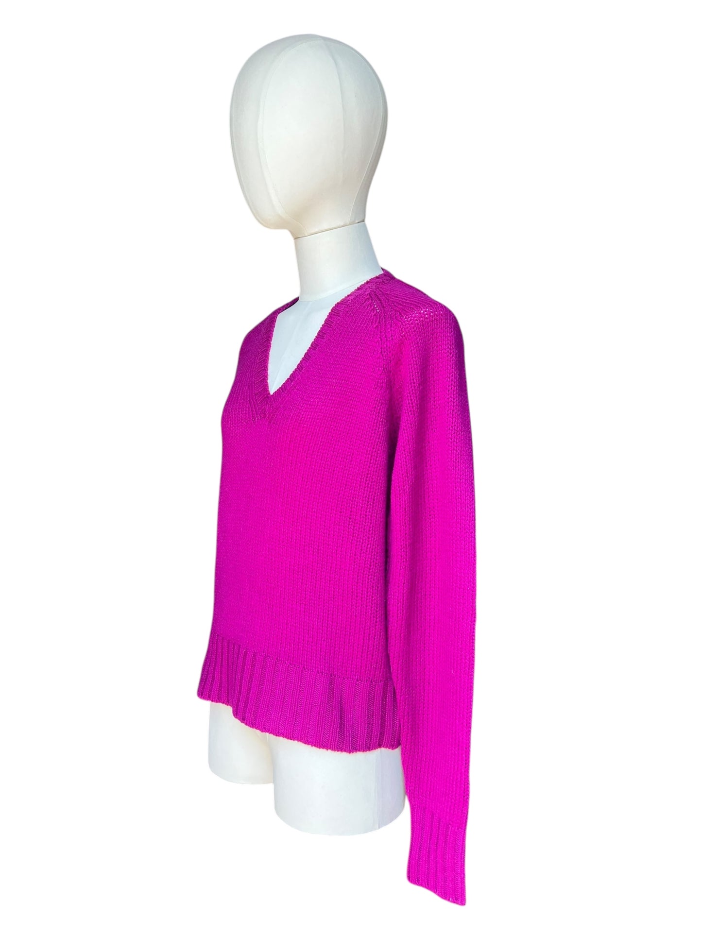 Prada cashmere V neckline pullover