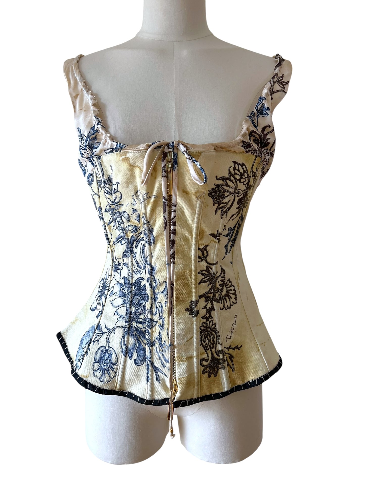 Roberto Cavalli S/S 2003 Bustier Corset