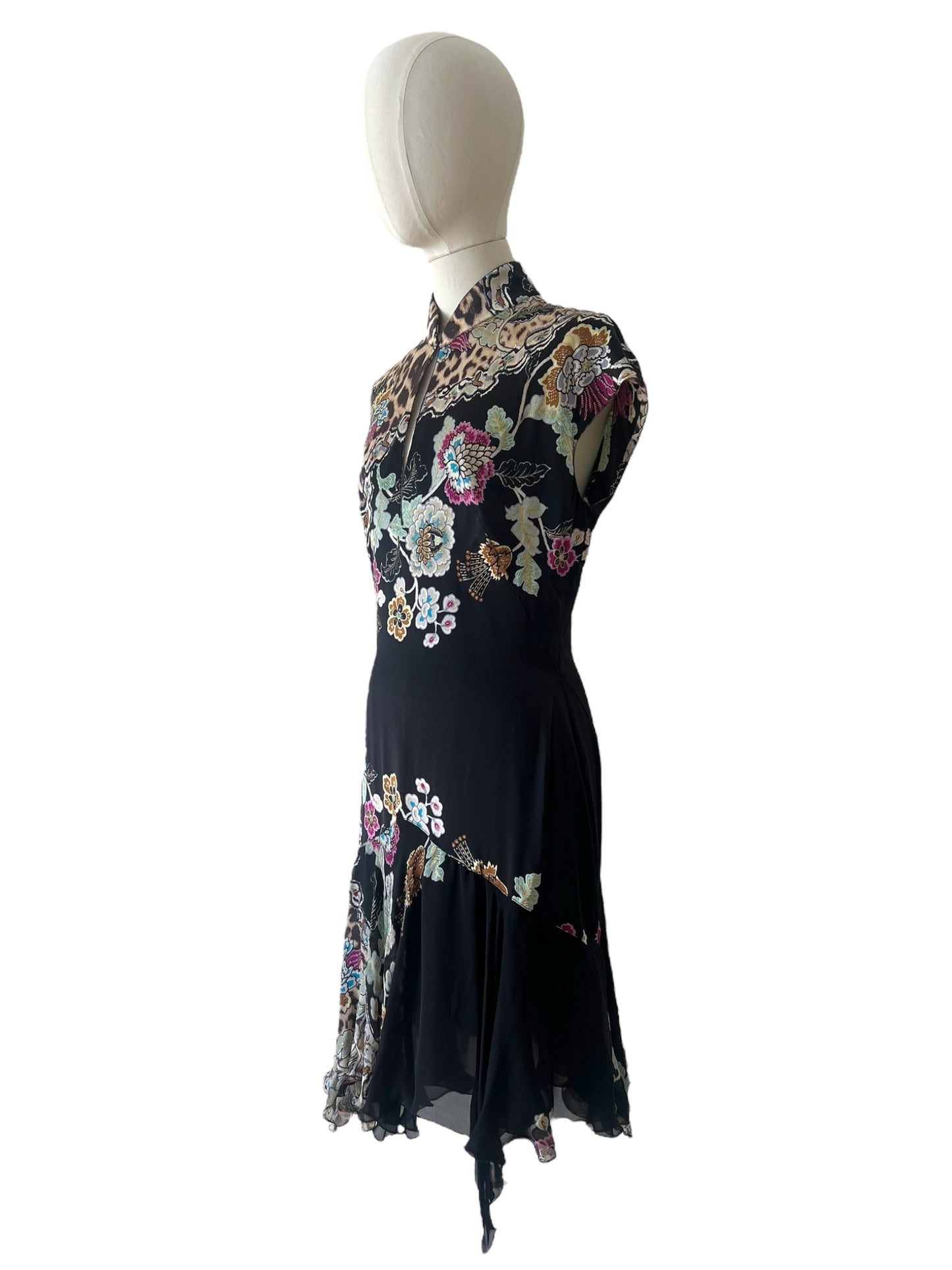 Roberto cavalli SS2003 Chinese dress