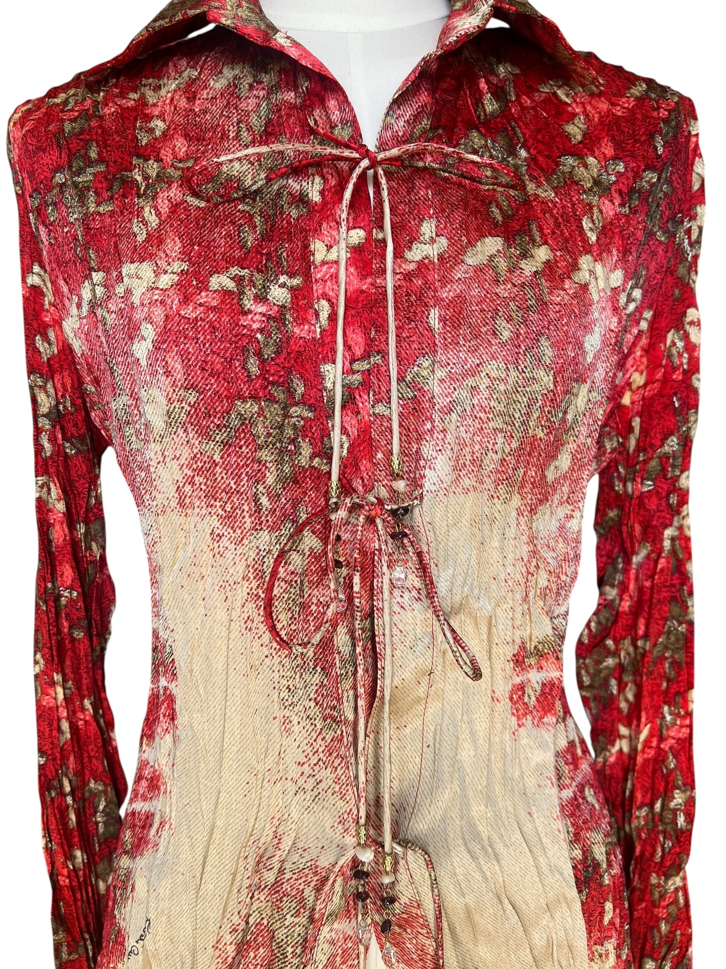 Roberto Cavalli silk printed blouse