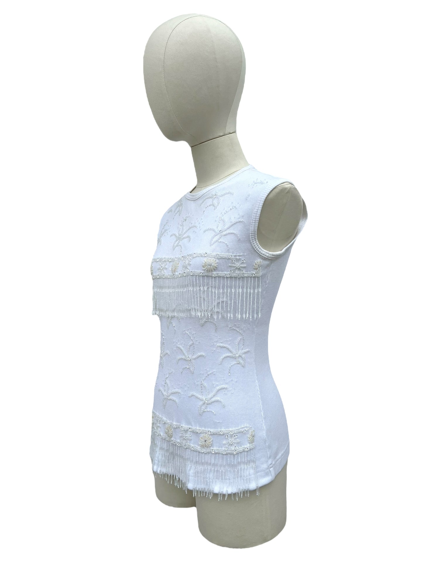 Dolce & Gabbana embroidered tank top