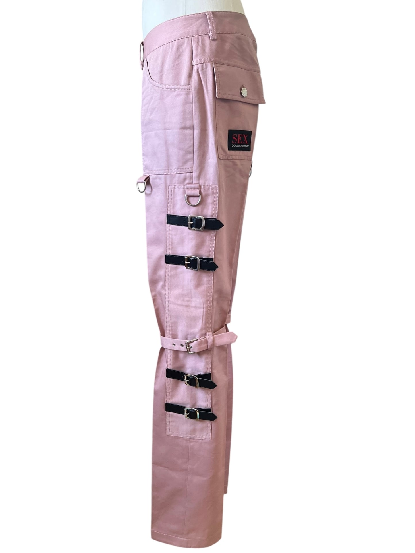 Dolce & GabbanaPink Bondage Pants – "Sex" SS 2003 Collection