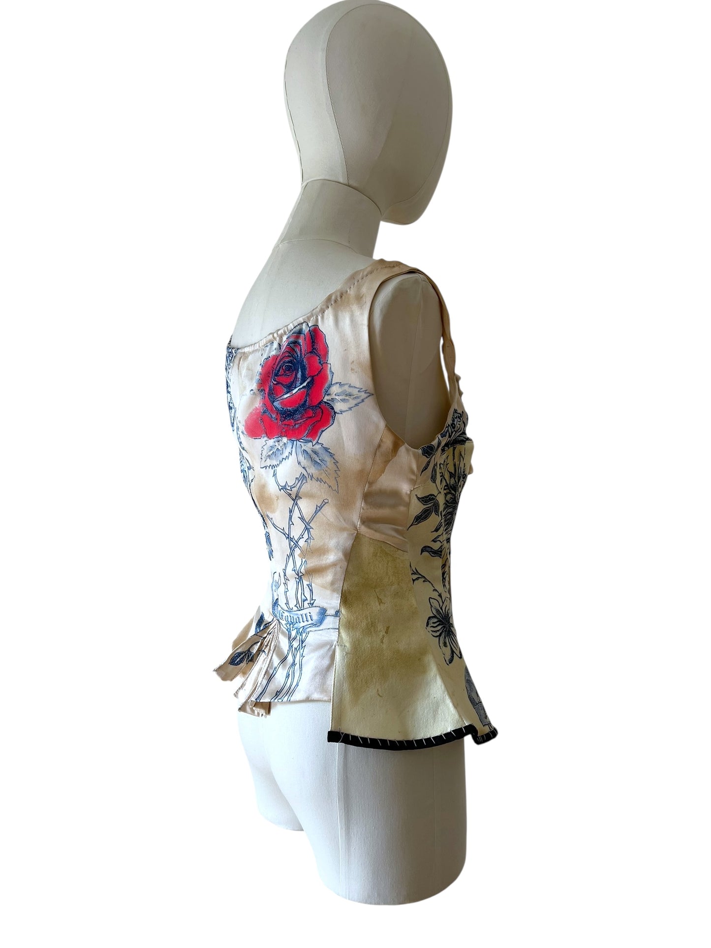 Roberto Cavalli S/S 2003 Bustier Corset