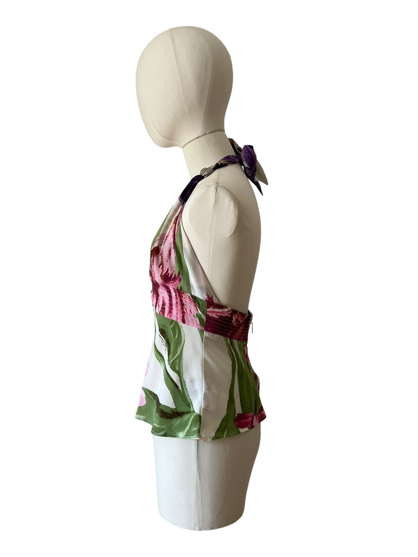 Roberto Cavalli multicolor printed top