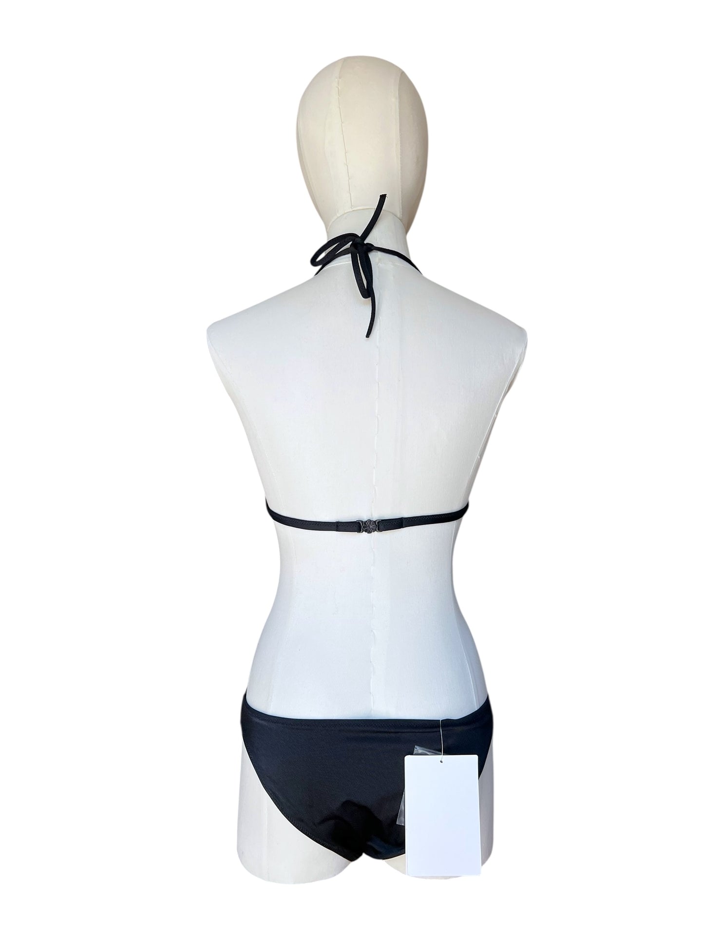 La Perla triangle bikini with embroidery